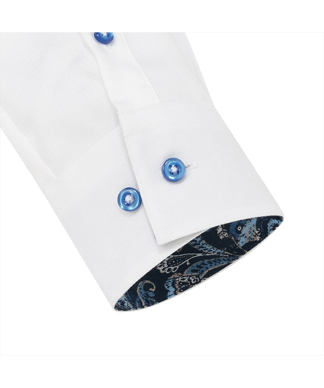トーキョーシャツ TOKYO SHIRTS 【超形態安定】 スキッパー 長袖 形態安定 綿100% レディースシャツ （ホワイト） ホワイト