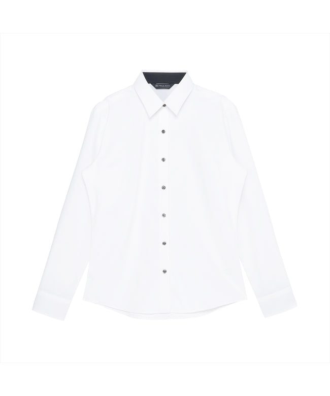トーキョーシャツ TOKYO SHIRTS 【透け防止】 レギュラー 長袖 形態安定 レディースシャツ （ホワイト） ホワイト