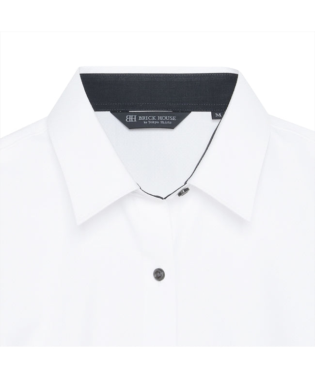 トーキョーシャツ TOKYO SHIRTS 【透け防止】 レギュラー 長袖 形態安定 レディースシャツ （ホワイト） ホワイト