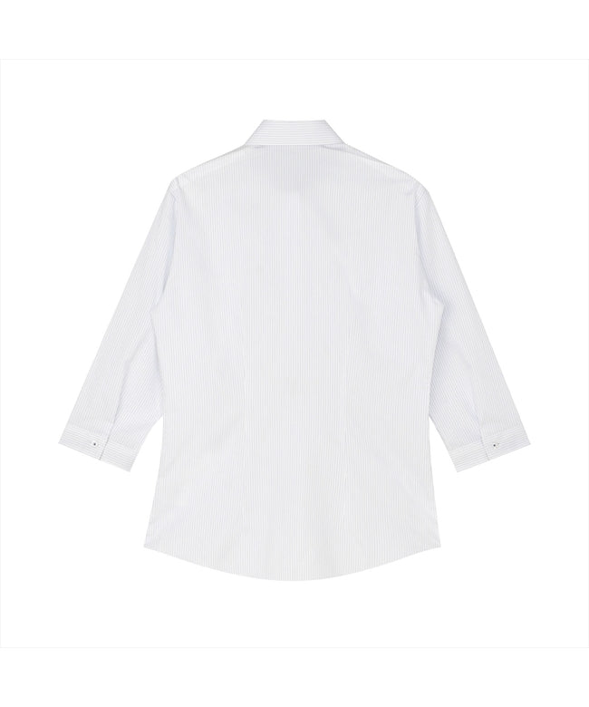 トーキョーシャツ TOKYO SHIRTS 【透け防止】 レギュラー 七分袖 形態安定 レディースシャツ （ブルー） ブルー