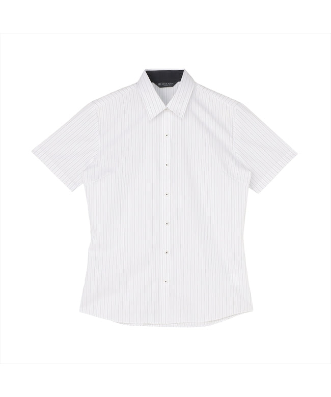 トーキョーシャツ TOKYO SHIRTS 【吸水速乾】 レギュラー 半袖 形態安定 レディースシャツ （グレー） グレー