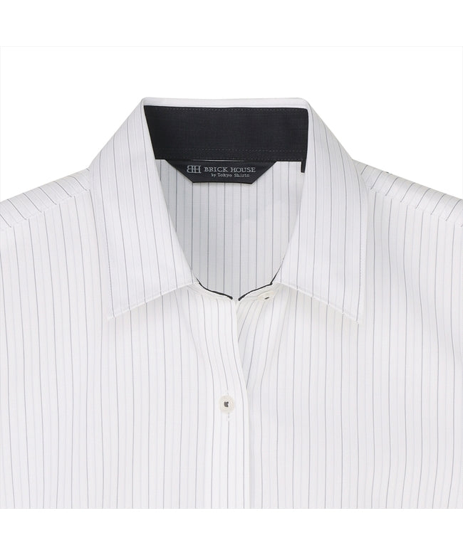トーキョーシャツ TOKYO SHIRTS 【吸水速乾】 レギュラー 半袖 形態安定 レディースシャツ （グレー） グレー