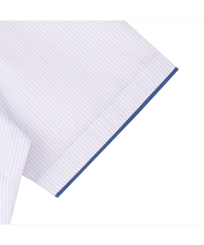 トーキョーシャツ TOKYO SHIRTS 【吸水速乾】 スキッパー 半袖 形態安定 レディースシャツ （パーブル） パーブル