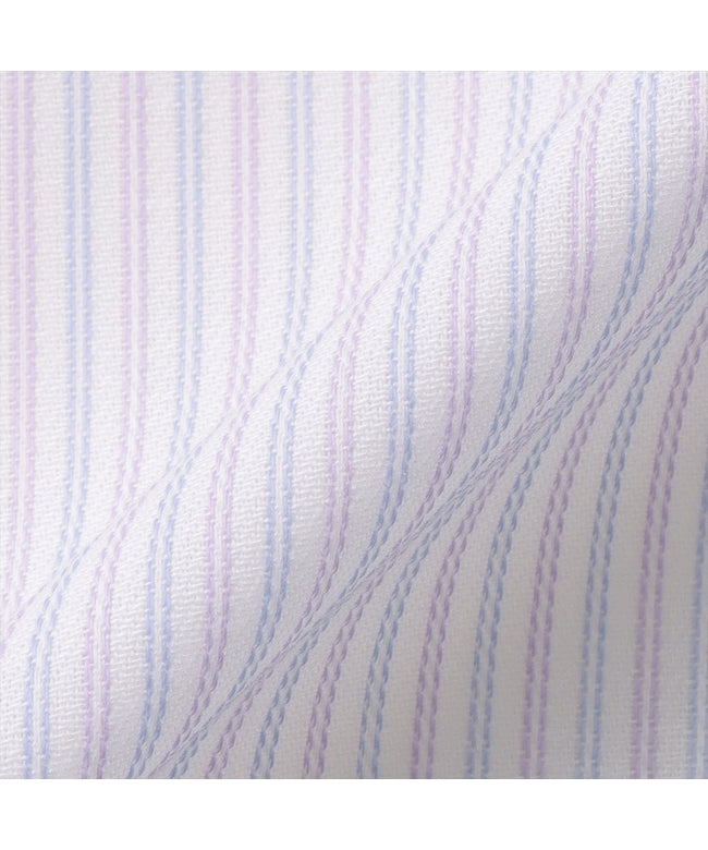 トーキョーシャツ TOKYO SHIRTS 【吸水速乾】 スキッパー 半袖 形態安定 レディースシャツ （パーブル） パーブル
