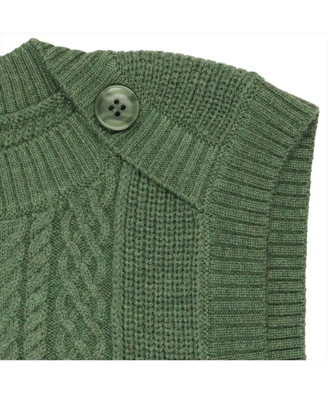TOKYO SHIRTS Boat Neck Knit Vest for Women