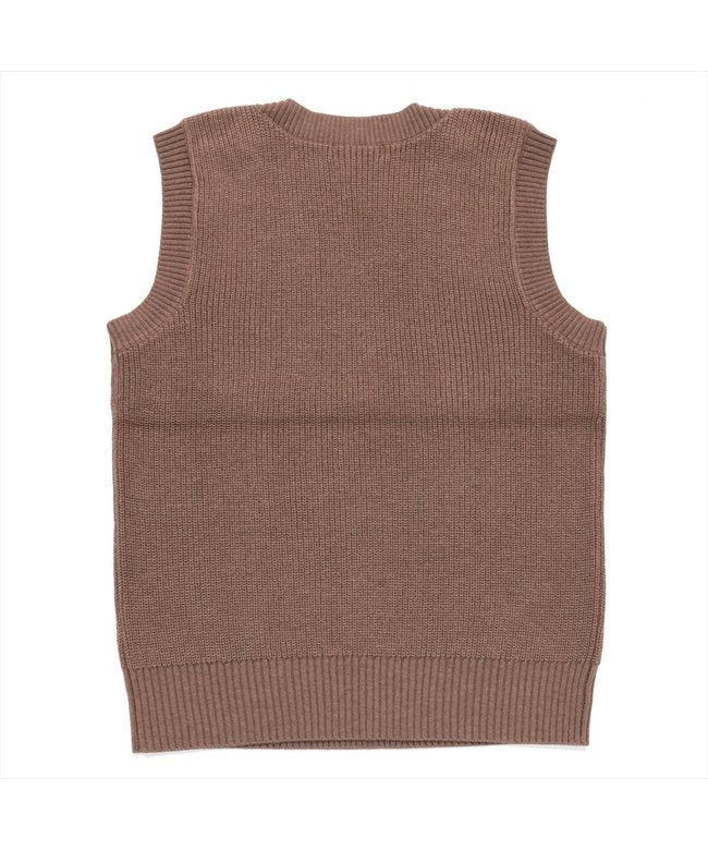 TOKYO SHIRTS Boat Neck Knit Vest for Women