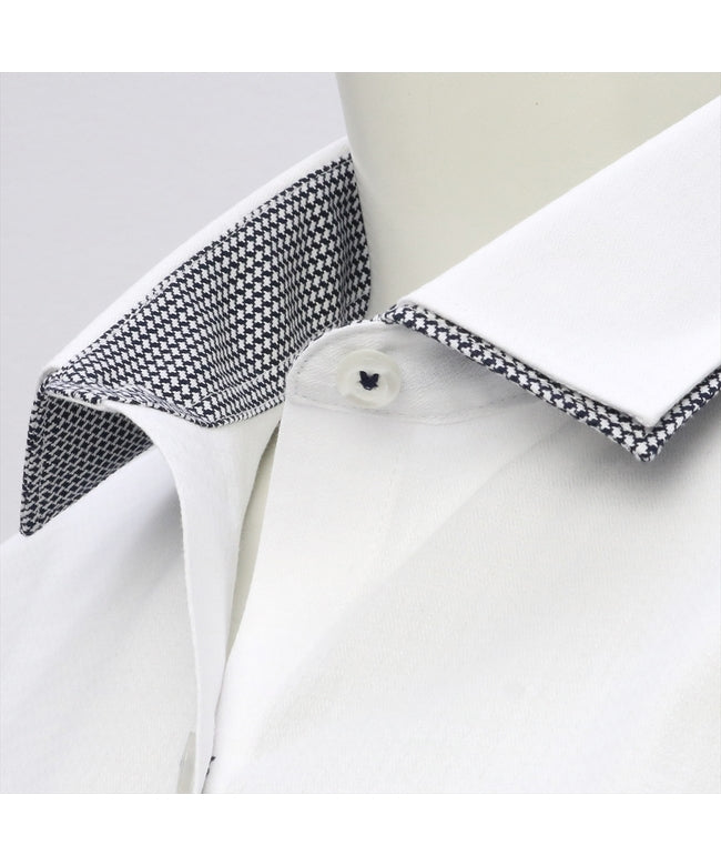 トーキョーシャツ TOKYO SHIRTS 【透け防止】 形態安定 ワイドカラー 長袖レディースシャツ