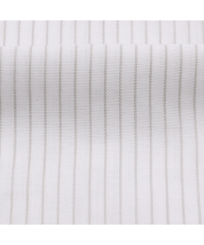 トーキョーシャツ TOKYO SHIRTS 【Pitta Re:)】 Wガーゼ レギュラー衿 綿100％ 七分袖シャツ （ベージュ） ベージュ