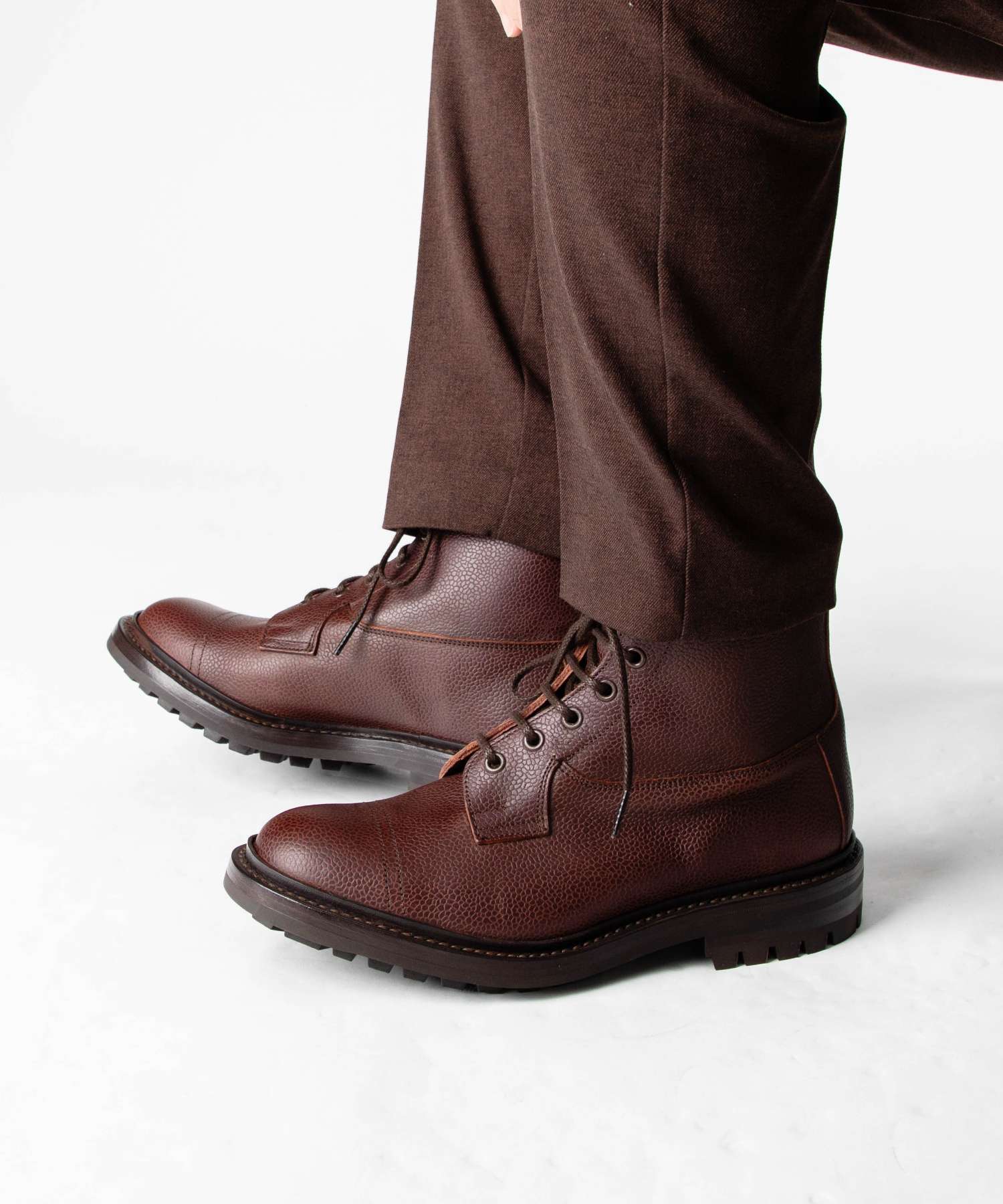 トリッカーズ Tricker's トリッカーズ Tricker's GRASSMERE グラスミア LACE UP SHOES レースアップブーツ 6895 ブーツ メンズ シューズ （BROWN ZUG） BROWN ZUG