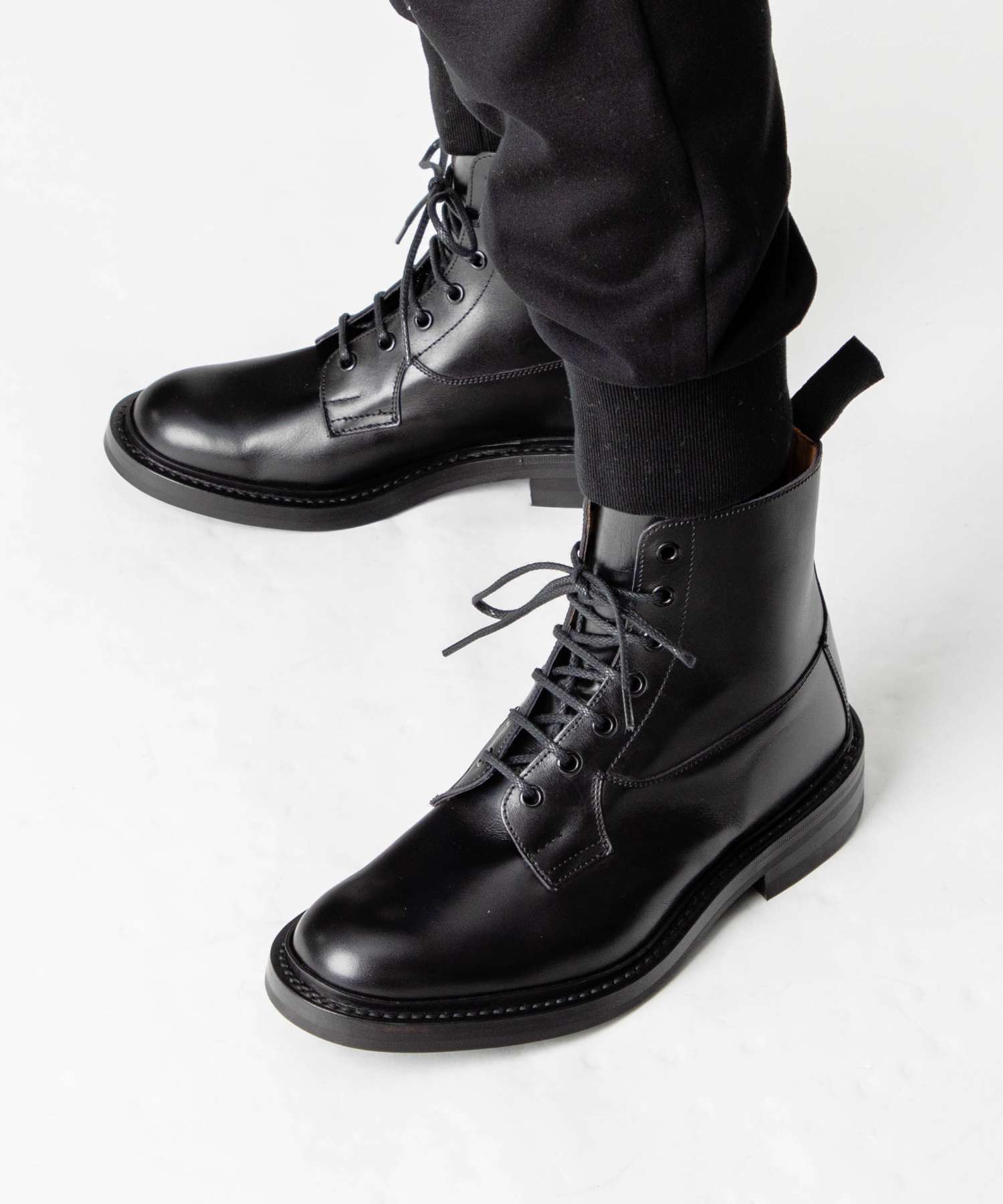 トリッカーズ Tricker's トリッカーズ Tricker's BURFORD バーフォード PLAIN TOE BOOTS 外羽根プレーントゥブーツ 5635 ブーツ メンズ シューズ （BLACK） BLACK