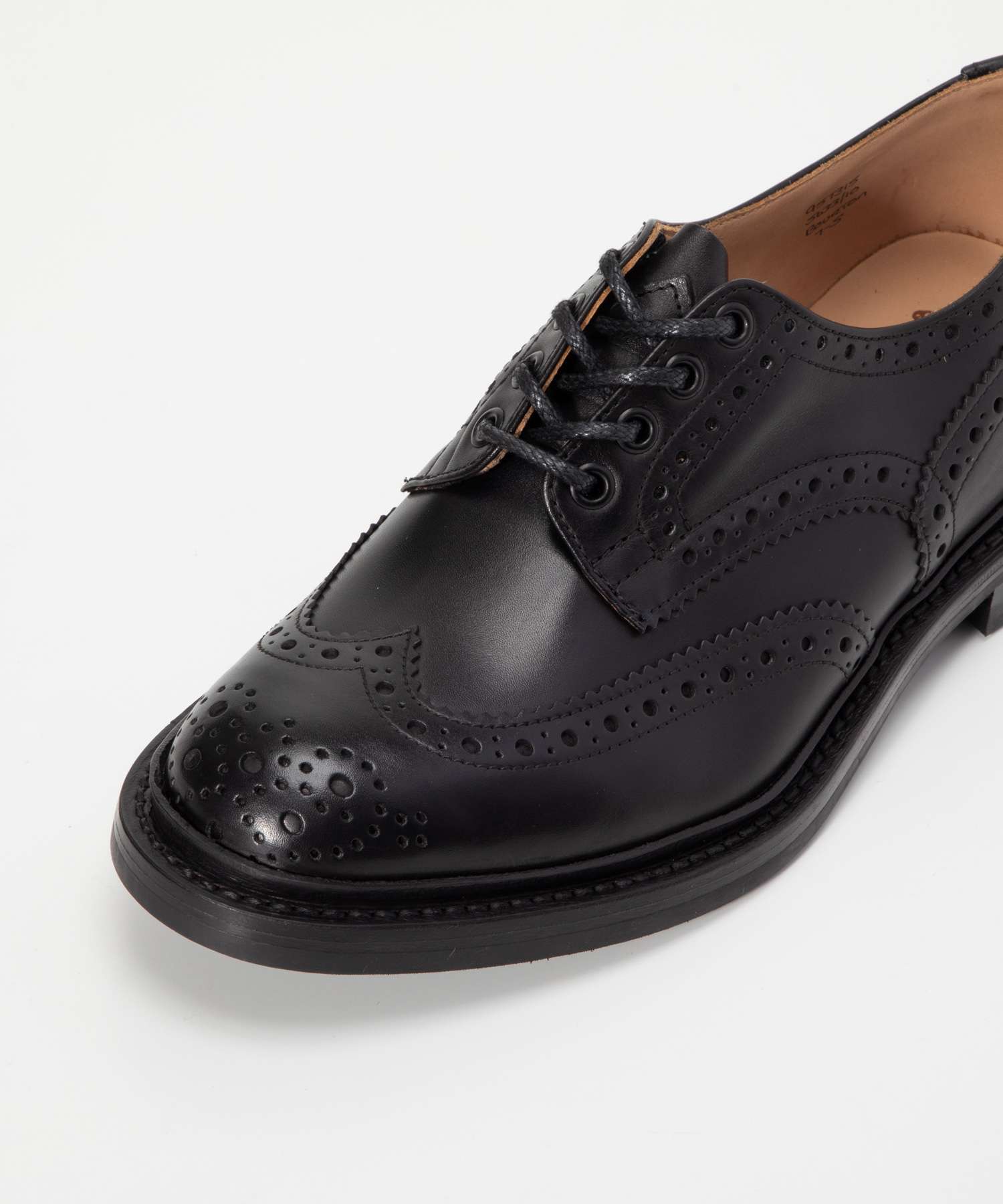 トリッカーズ Tricker's トリッカーズ Tricker's BOURTON バートン COUNTRY SHOE カントリー シューズ 5633 メンズ シューズ （ブラック/LEATHER SOLE） ブラック/LEATHER SOLE