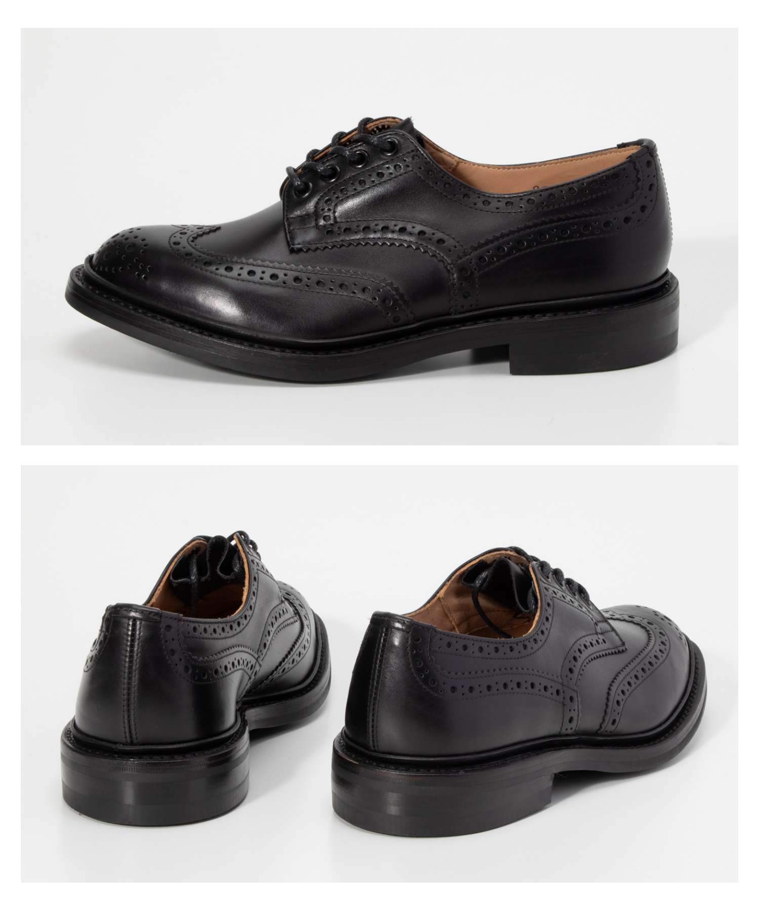 トリッカーズ Tricker's トリッカーズ Tricker's BOURTON バートン COUNTRY SHOE カントリー シューズ 5633 メンズ シューズ （ブラック/LEATHER SOLE） ブラック/LEATHER SOLE