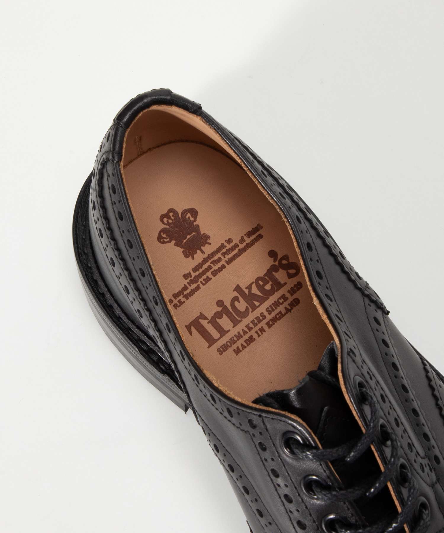 トリッカーズ Tricker's トリッカーズ Tricker's BOURTON バートン COUNTRY SHOE カントリー シューズ 5633 メンズ シューズ （ブラック/LEATHER SOLE） ブラック/LEATHER SOLE