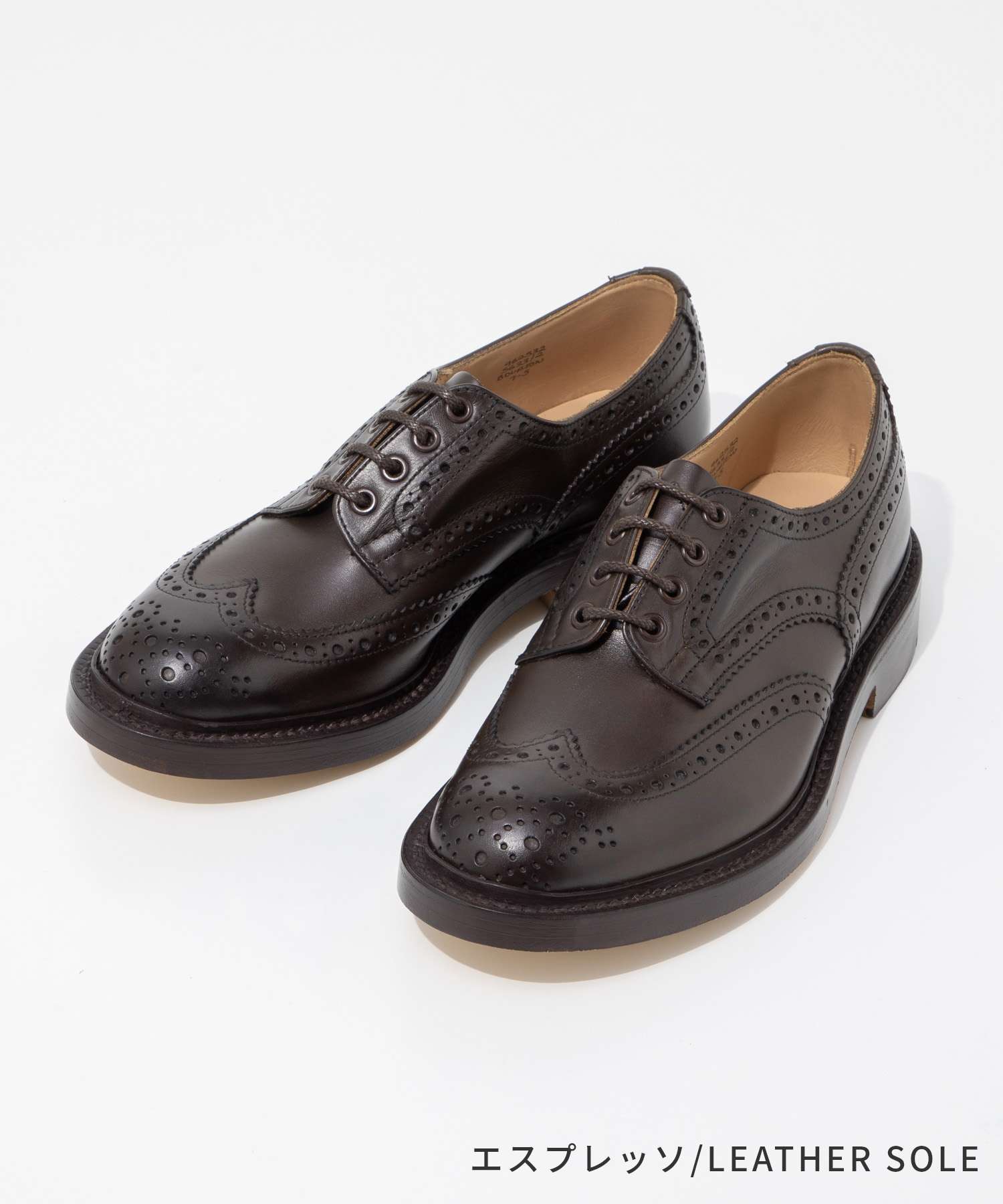 トリッカーズ Tricker's トリッカーズ Tricker's BOURTON バートン COUNTRY SHOE カントリー シューズ 5633 メンズ シューズ （ブラック/LEATHER SOLE） ブラック/LEATHER SOLE