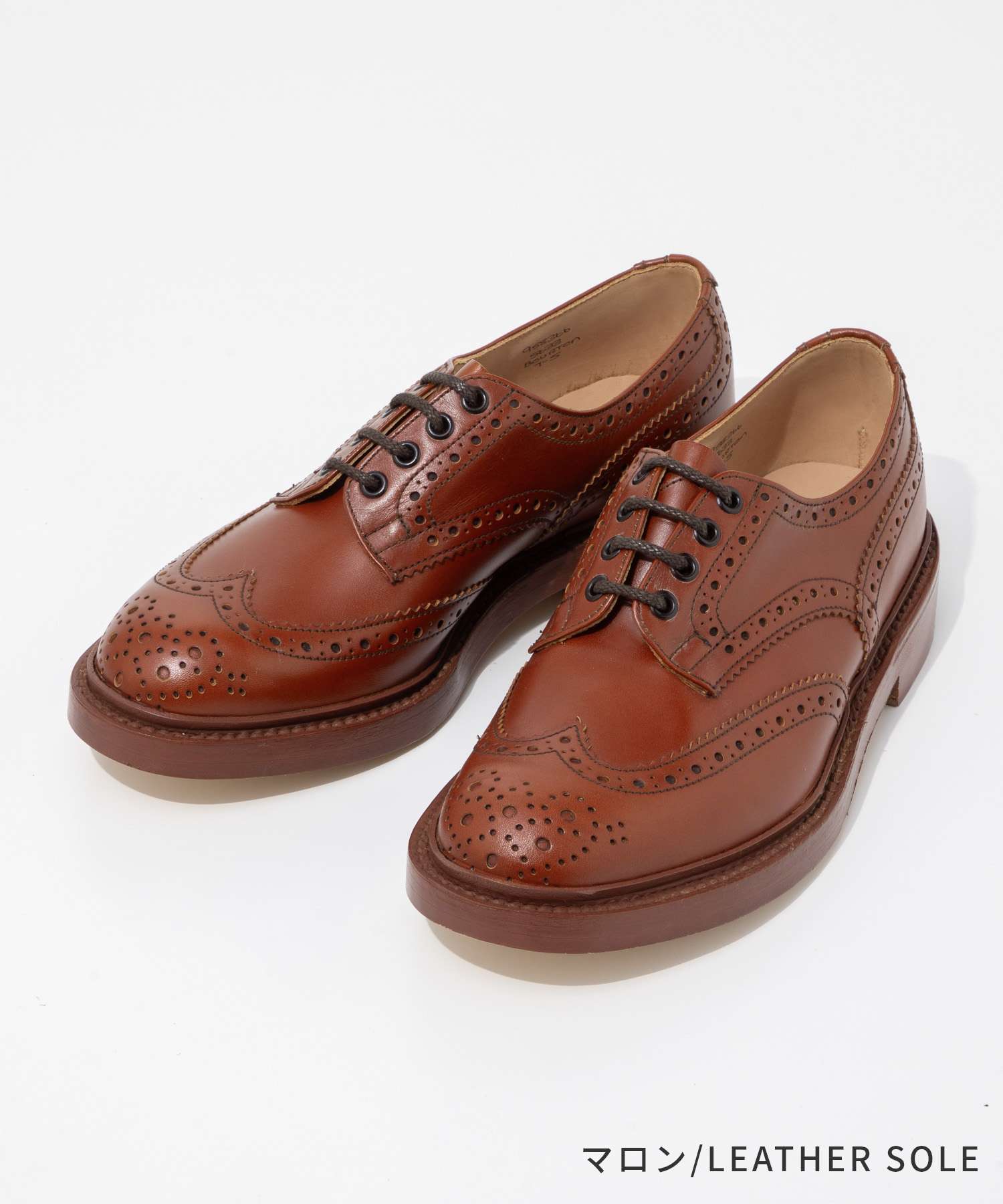 トリッカーズ Tricker's トリッカーズ Tricker's BOURTON バートン COUNTRY SHOE カントリー シューズ 5633 メンズ シューズ （ブラック/LEATHER SOLE） ブラック/LEATHER SOLE