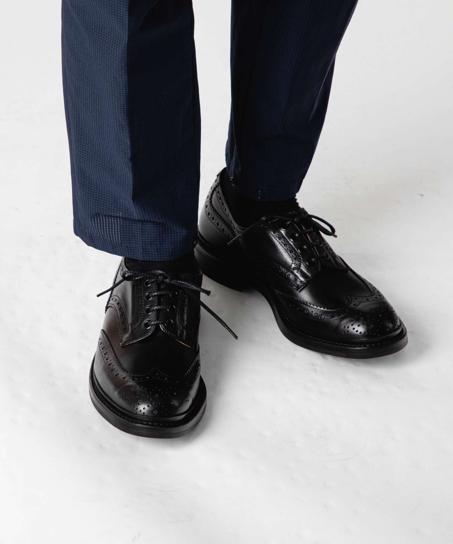 トリッカーズ Tricker's トリッカーズ Tricker's BOURTON バートン COUNTRY SHOE カントリー シューズ 5633 メンズ シューズ （ブラック/LEATHER SOLE） ブラック/LEATHER SOLE