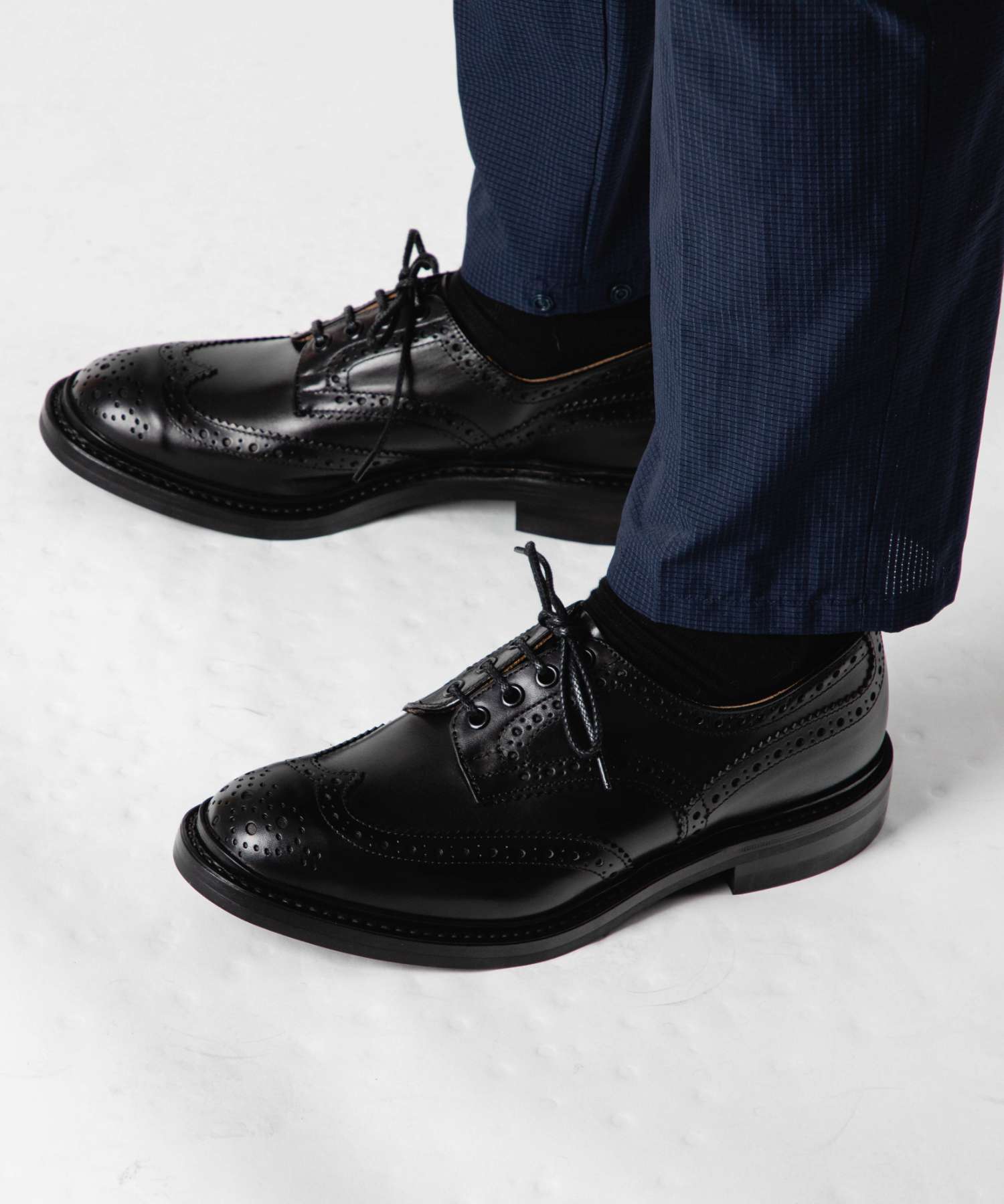 トリッカーズ Tricker's トリッカーズ Tricker's BOURTON バートン COUNTRY SHOE カントリー シューズ 5633 メンズ シューズ （ブラック/LEATHER SOLE） ブラック/LEATHER SOLE