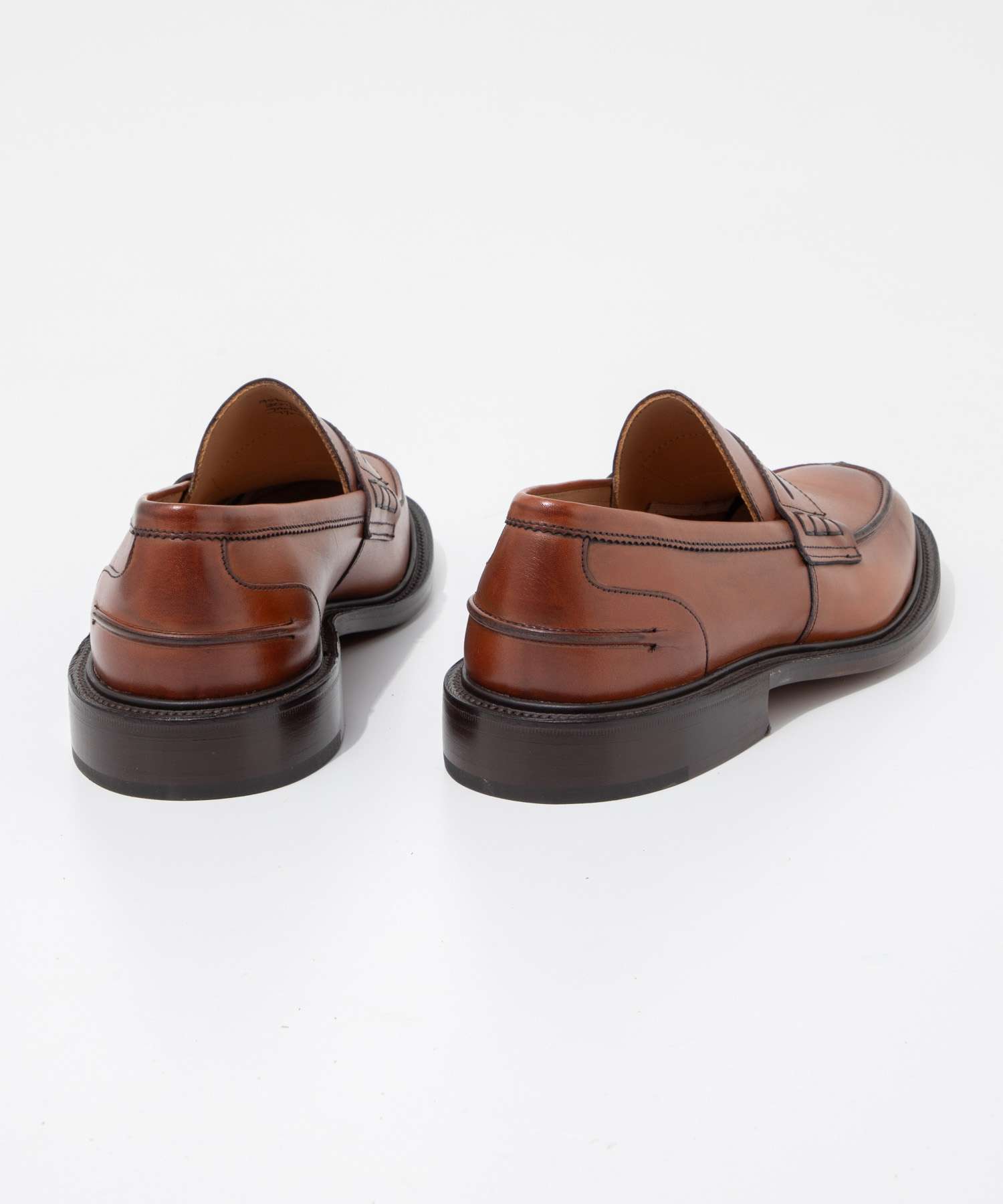トリッカーズ Tricker's トリッカーズ Tricker's JAMES ジェームズ PENNY LOAFER コインローファー 3227 モカシン メンズ シューズ （CHESTNUT） CHESTNUT