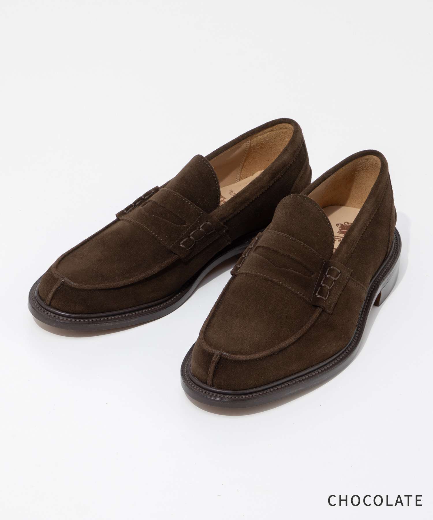 トリッカーズ Tricker's トリッカーズ Tricker's JAMES ジェームズ PENNY LOAFER コインローファー 3227 モカシン メンズ シューズ （CHESTNUT） CHESTNUT