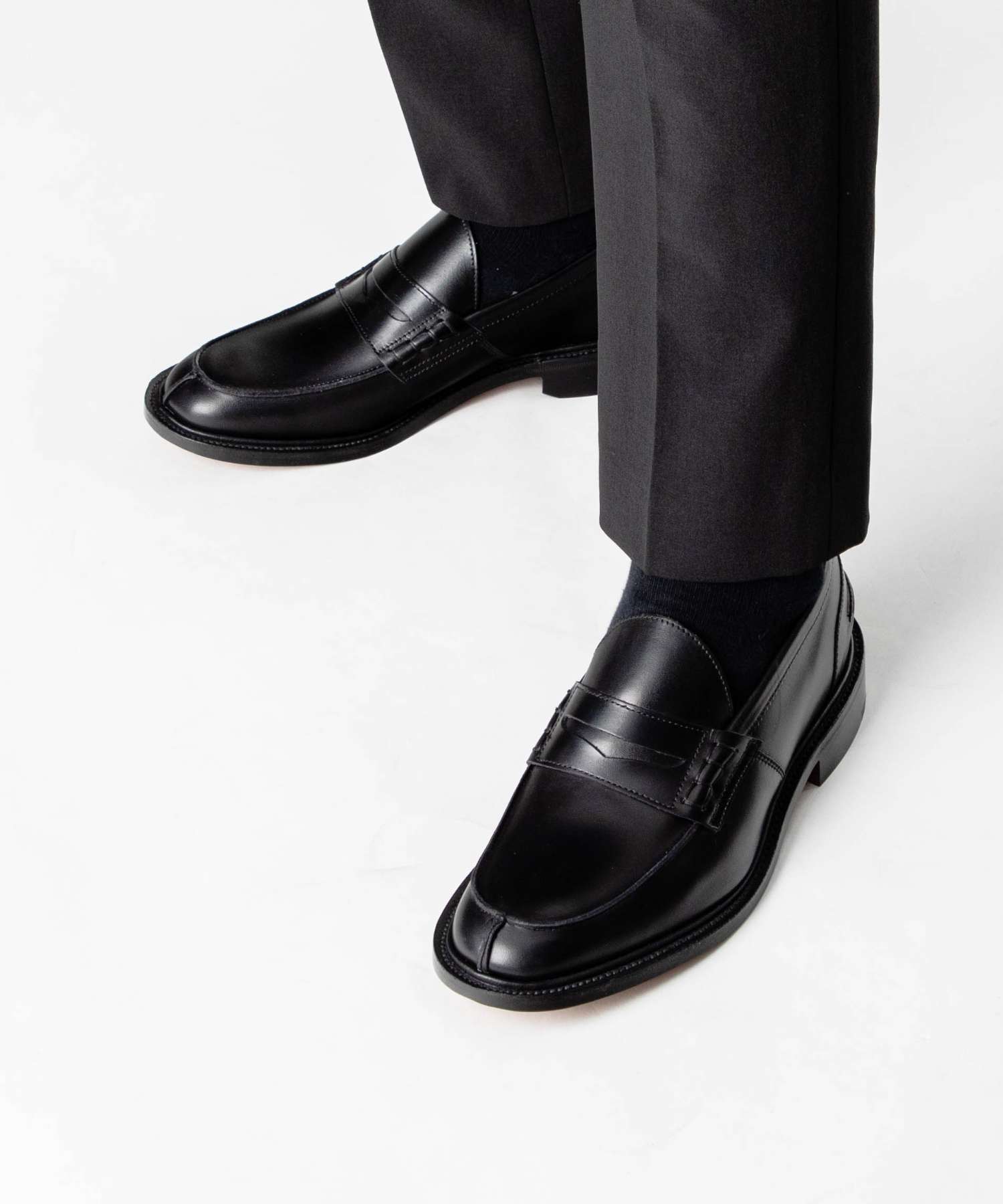 トリッカーズ Tricker's トリッカーズ Tricker's JAMES ジェームズ PENNY LOAFER コインローファー 3227 モカシン メンズ シューズ （CHESTNUT） CHESTNUT