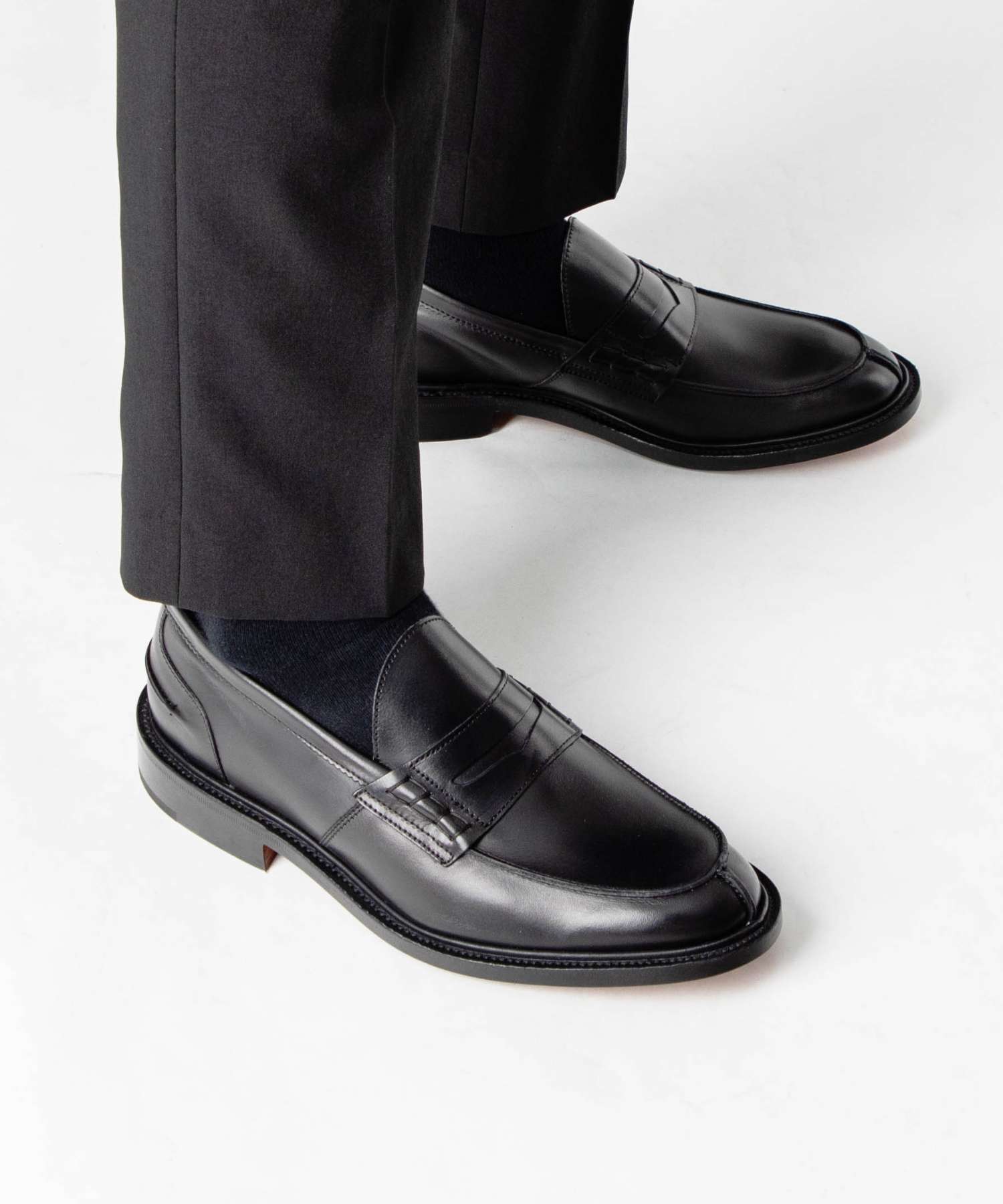 トリッカーズ Tricker's トリッカーズ Tricker's JAMES ジェームズ PENNY LOAFER コインローファー 3227 モカシン メンズ シューズ （CHESTNUT） CHESTNUT