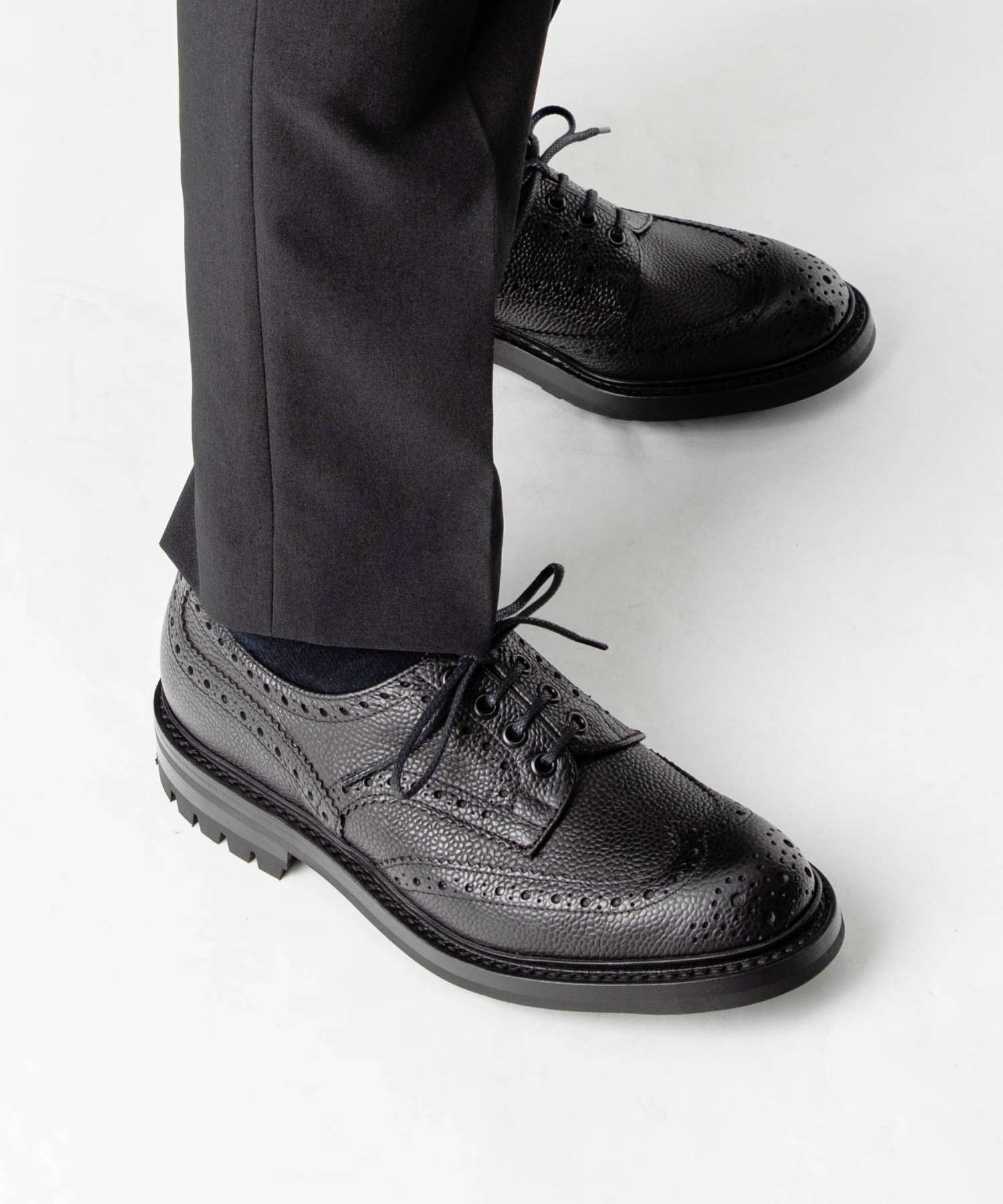 トリッカーズ Tricker's トリッカーズ Tricker's ILKLEY イルクリー COUNTRY SHOE カントリー シューズ 3087 メンズ シューズ （BLACK SCOTCH） BLACK SCOTCH