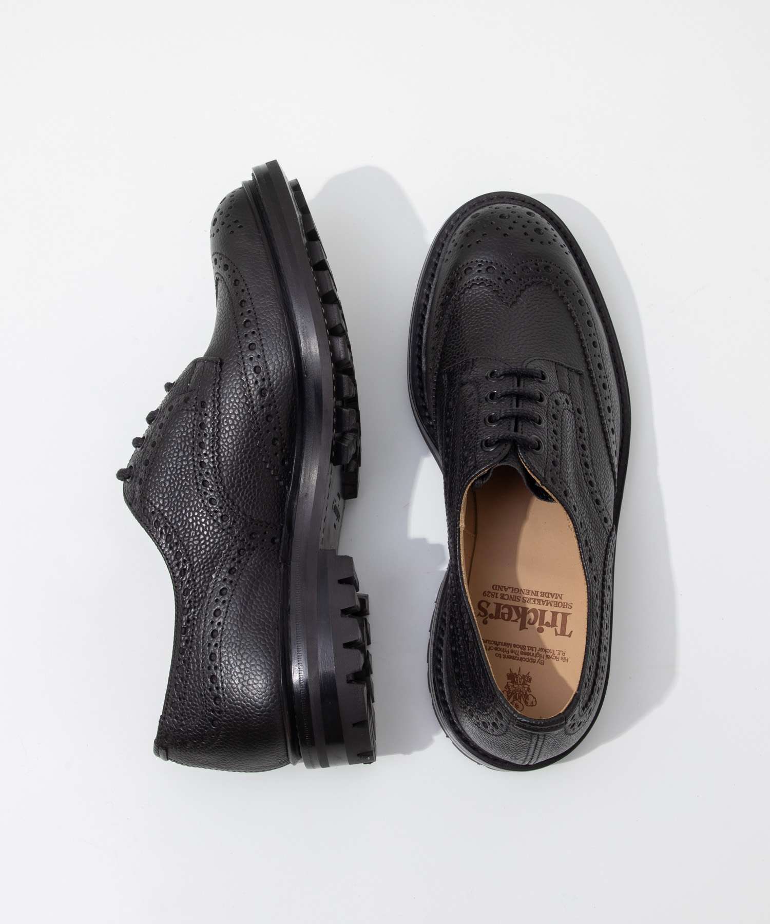 トリッカーズ Tricker's トリッカーズ Tricker's ILKLEY イルクリー COUNTRY SHOE カントリー シューズ 3087 メンズ シューズ （BLACK SCOTCH） BLACK SCOTCH