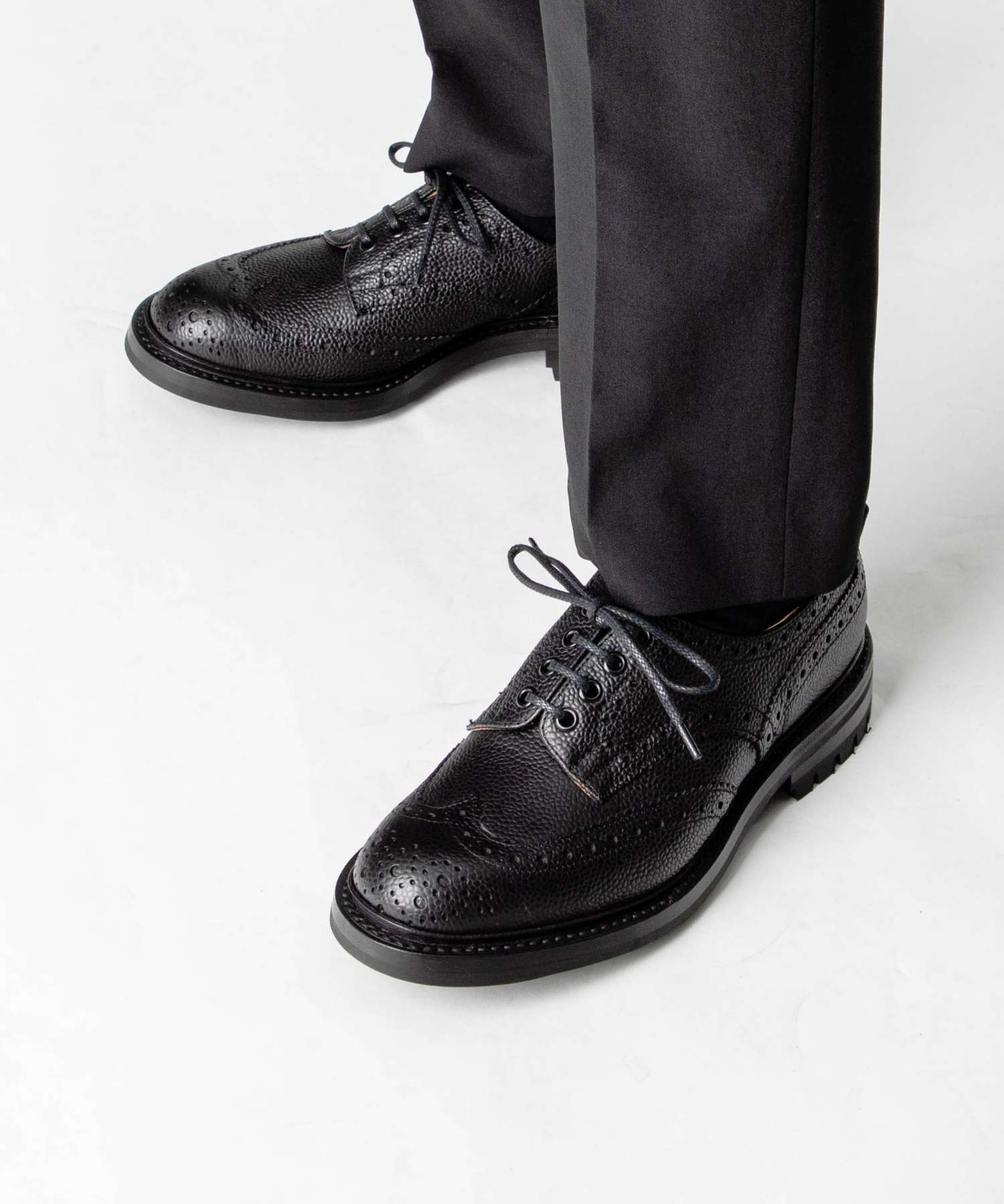 トリッカーズ Tricker's トリッカーズ Tricker's ILKLEY イルクリー COUNTRY SHOE カントリー シューズ 3087 メンズ シューズ （BLACK SCOTCH） BLACK SCOTCH