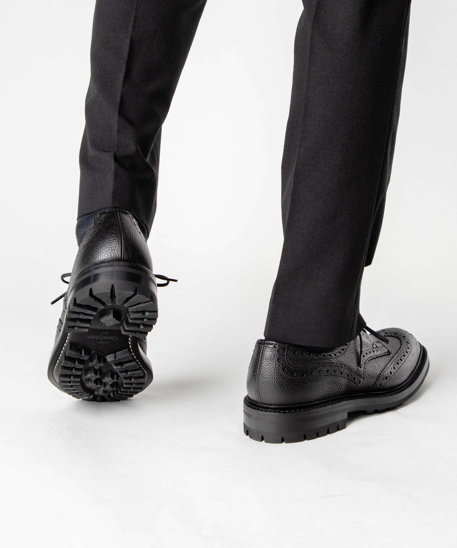 トリッカーズ Tricker's トリッカーズ Tricker's ILKLEY イルクリー COUNTRY SHOE カントリー シューズ 3087 メンズ シューズ （BLACK SCOTCH） BLACK SCOTCH