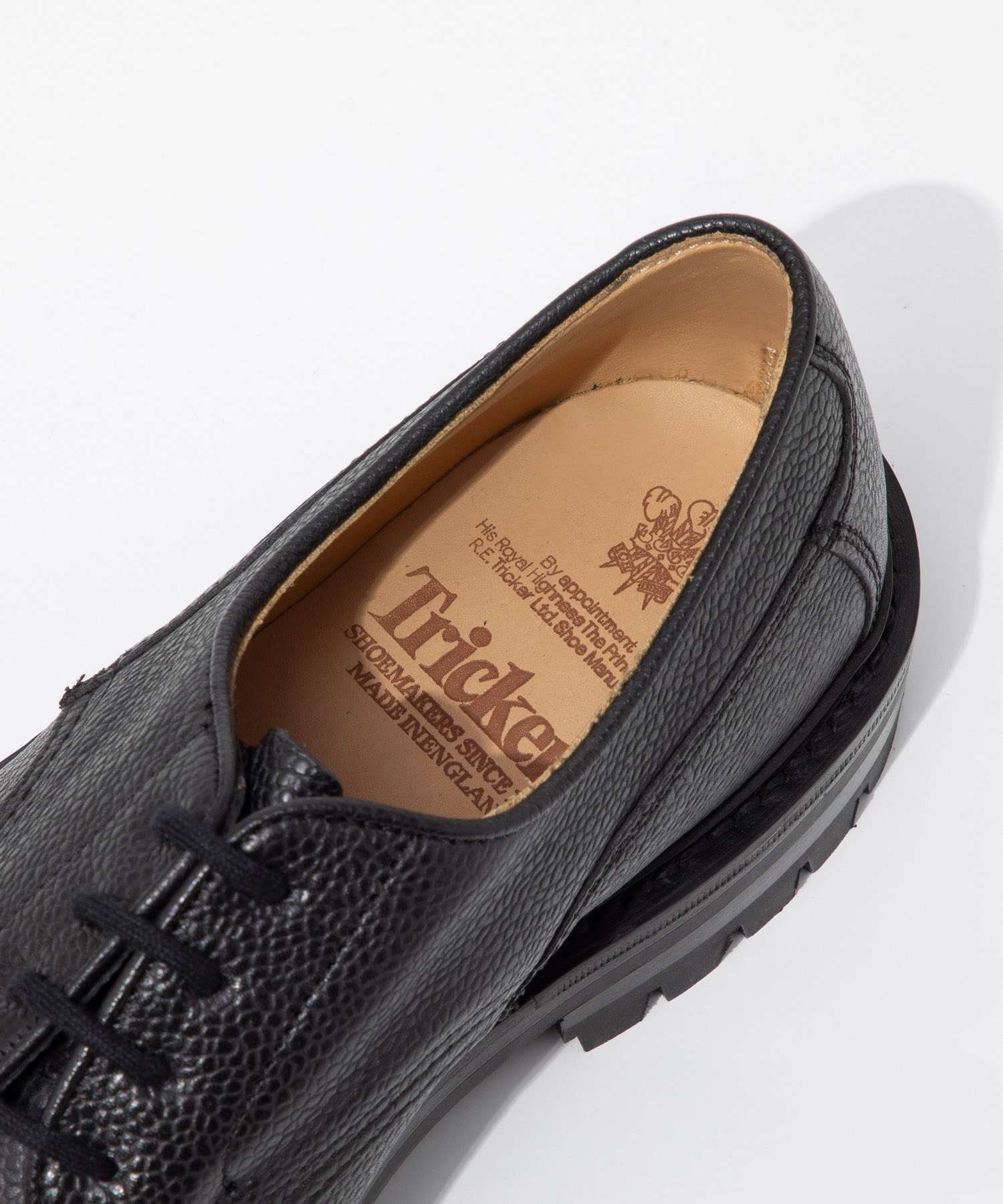 トリッカーズ Tricker's トリッカーズ Tricker's MATLOCK マトロック CAP TOE SHOES キャップ トゥ シューズ 6896 ビジネスシューズ メンズ シューズ （BLACK SCOTCH） BLACK SCOTCH