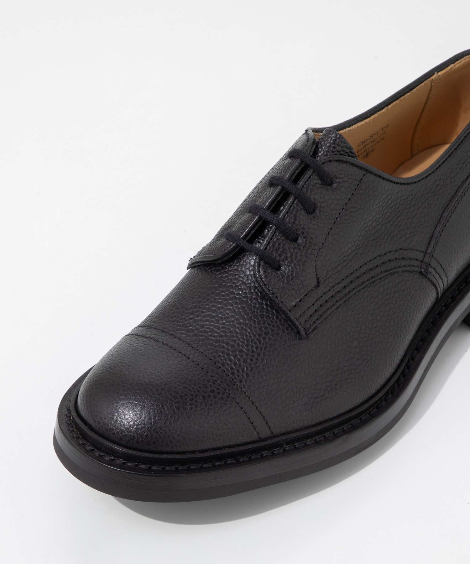 トリッカーズ Tricker's トリッカーズ Tricker's MATLOCK マトロック CAP TOE SHOES キャップ トゥ シューズ 6896 ビジネスシューズ メンズ シューズ （BLACK SCOTCH） BLACK SCOTCH