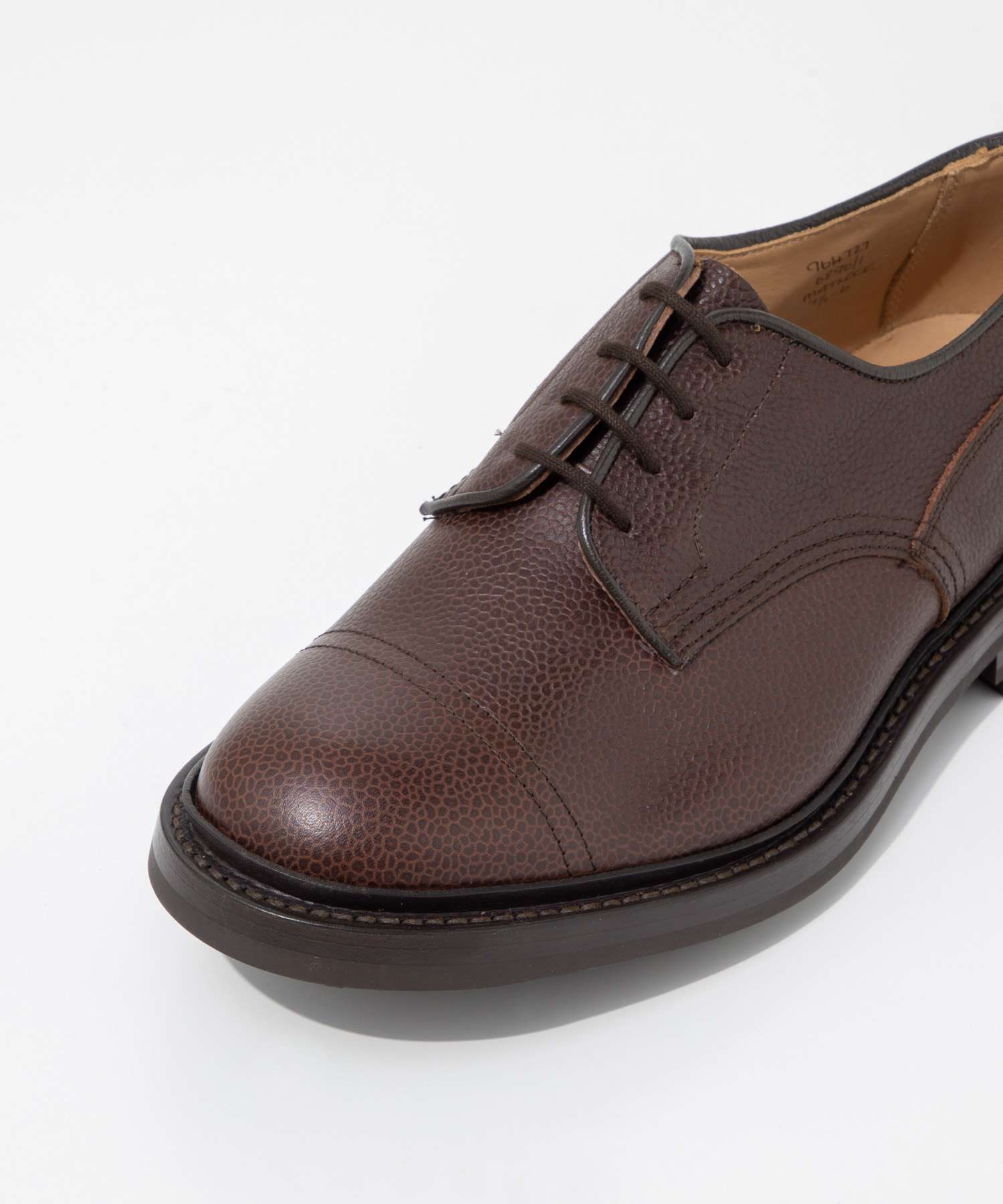 トリッカーズ Tricker's トリッカーズ Tricker's MATLOCK マトロック CAP TOE SHOES キャップ トゥ シューズ 6896 ビジネスシューズ メンズ シューズ （BLACK SCOTCH） BLACK SCOTCH