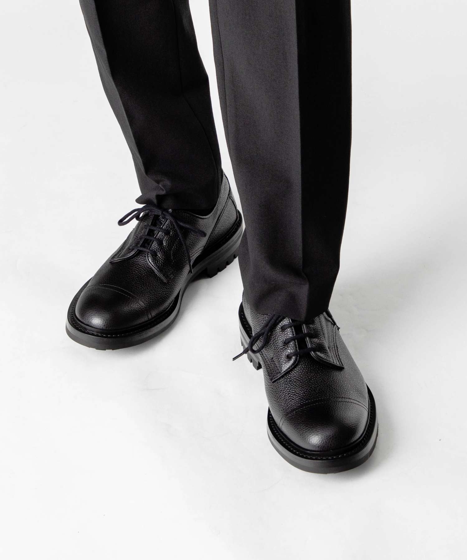 トリッカーズ Tricker's トリッカーズ Tricker's MATLOCK マトロック CAP TOE SHOES キャップ トゥ シューズ 6896 ビジネスシューズ メンズ シューズ （BLACK SCOTCH） BLACK SCOTCH