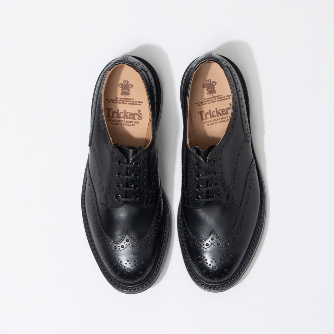 トリッカーズ Tricker's  レザーウィングチップ BOURTON 5633