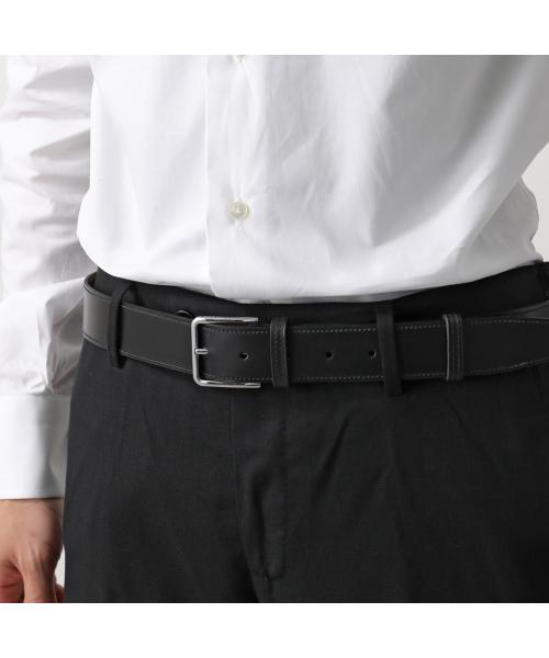 ジェイエムウエストン J.M. WESTON J.M.WESTON ベルト 7035101SIP00 レザー ロゴ （ブラック×ブラウン） ブラック×ブラウン