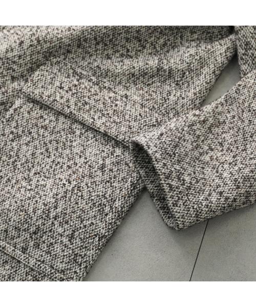 タリアトーレ TAGLIATORE TAGLIATORE バルカラーコート LOYD/S ST 260015 ネップツイード （1214/ホワイト×ブラウン） 1214/ホワイト×ブラウン