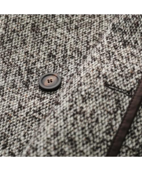 タリアトーレ TAGLIATORE TAGLIATORE バルカラーコート LOYD/S ST 260015 ネップツイード （1214/ホワイト×ブラウン） 1214/ホワイト×ブラウン