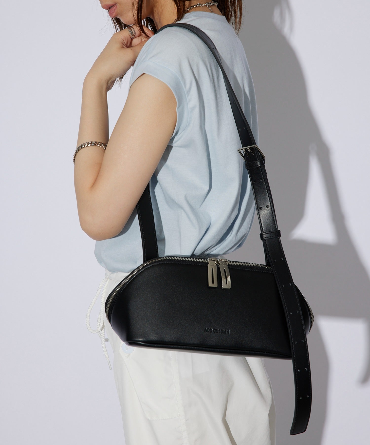 アドカラム ADD CULUMN 【ADD CULUMN / アドカラム】FIGRE BODYBAG / A24W02B328/A24W02B345 ボディーバッグ ヴィーガンレザー