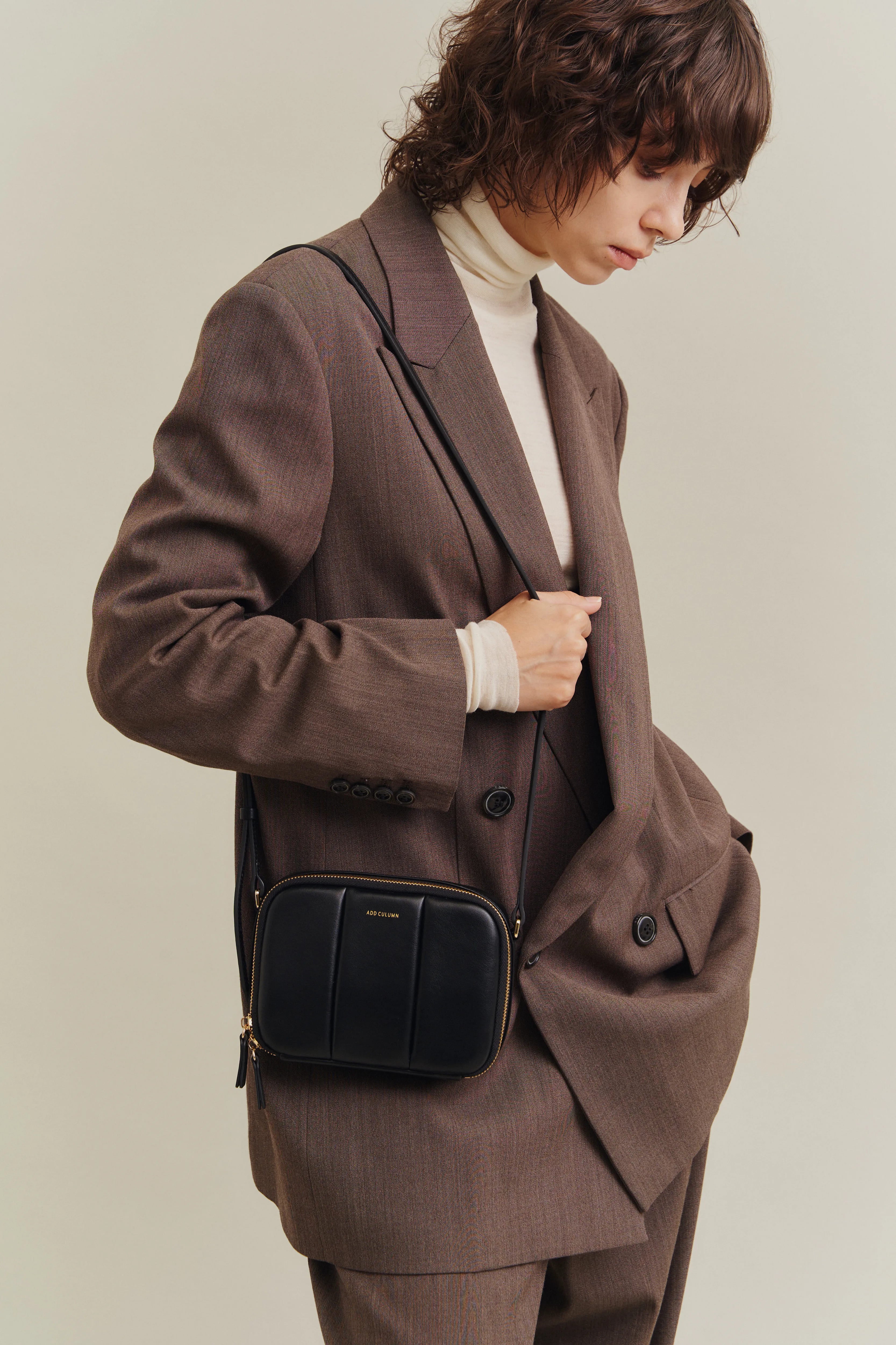 アドカラム ADD CULUMN PUFF THREE POCHETTE