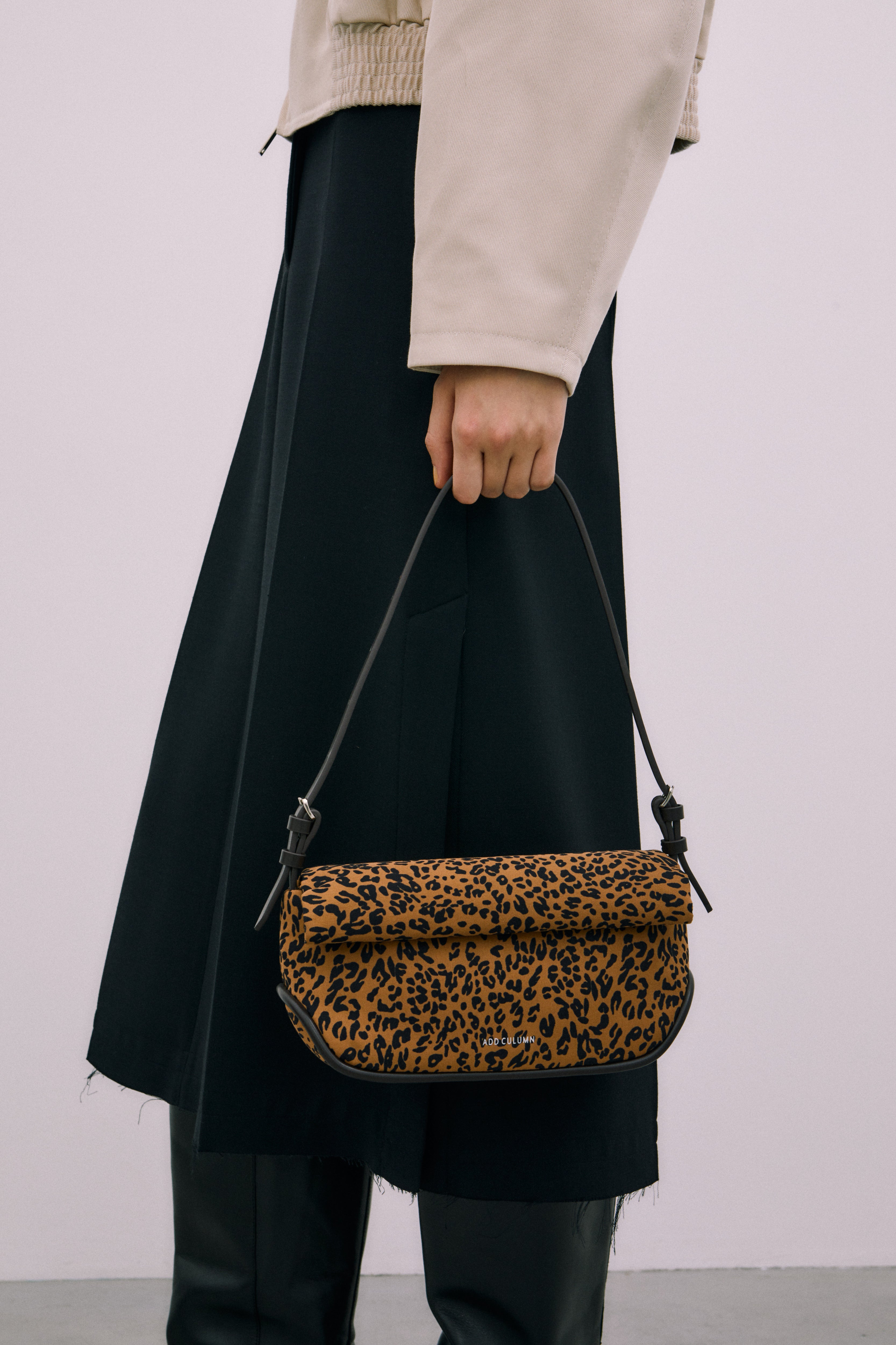 アドカラム ADD CULUMN ROLLA S LEOPARD （Brown） Brown