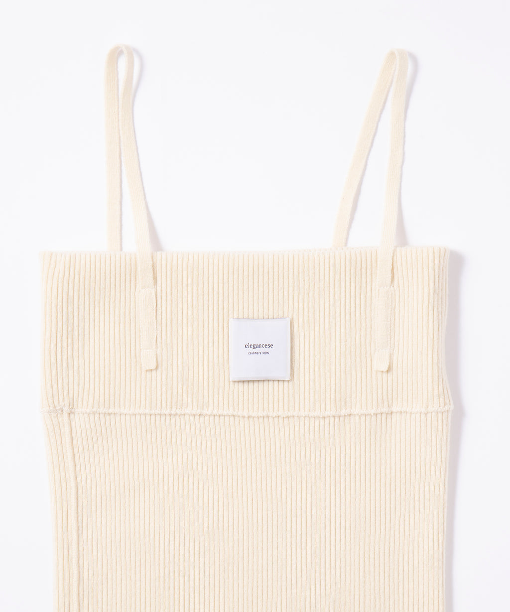 エレガンセーゼ elegancese 【elegancese】Rib camisole （レッド） エレガンセーゼ elegancese 【elegancese】Rib camisole