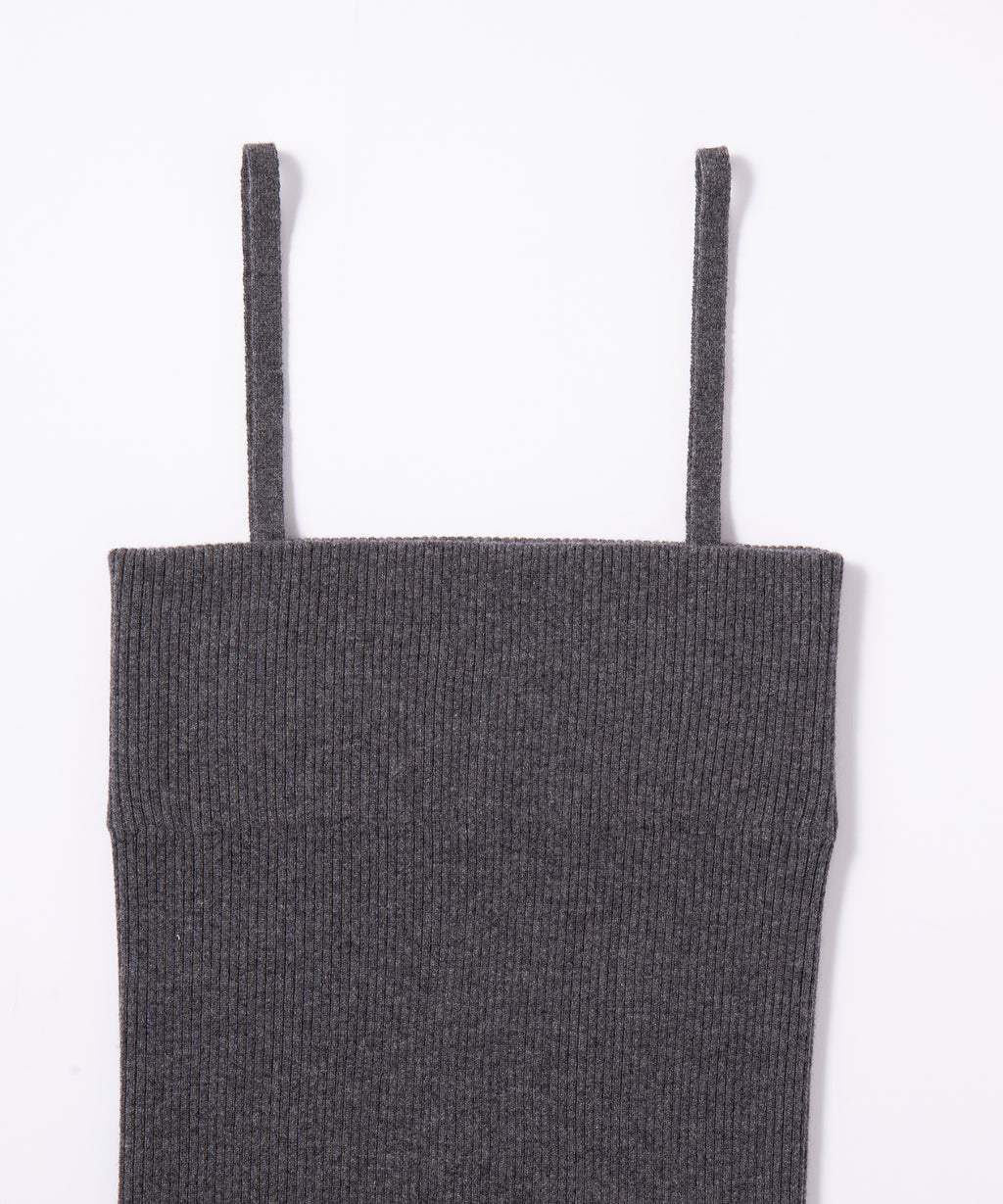 エレガンセーゼ elegancese 【elegancese】Rib camisole