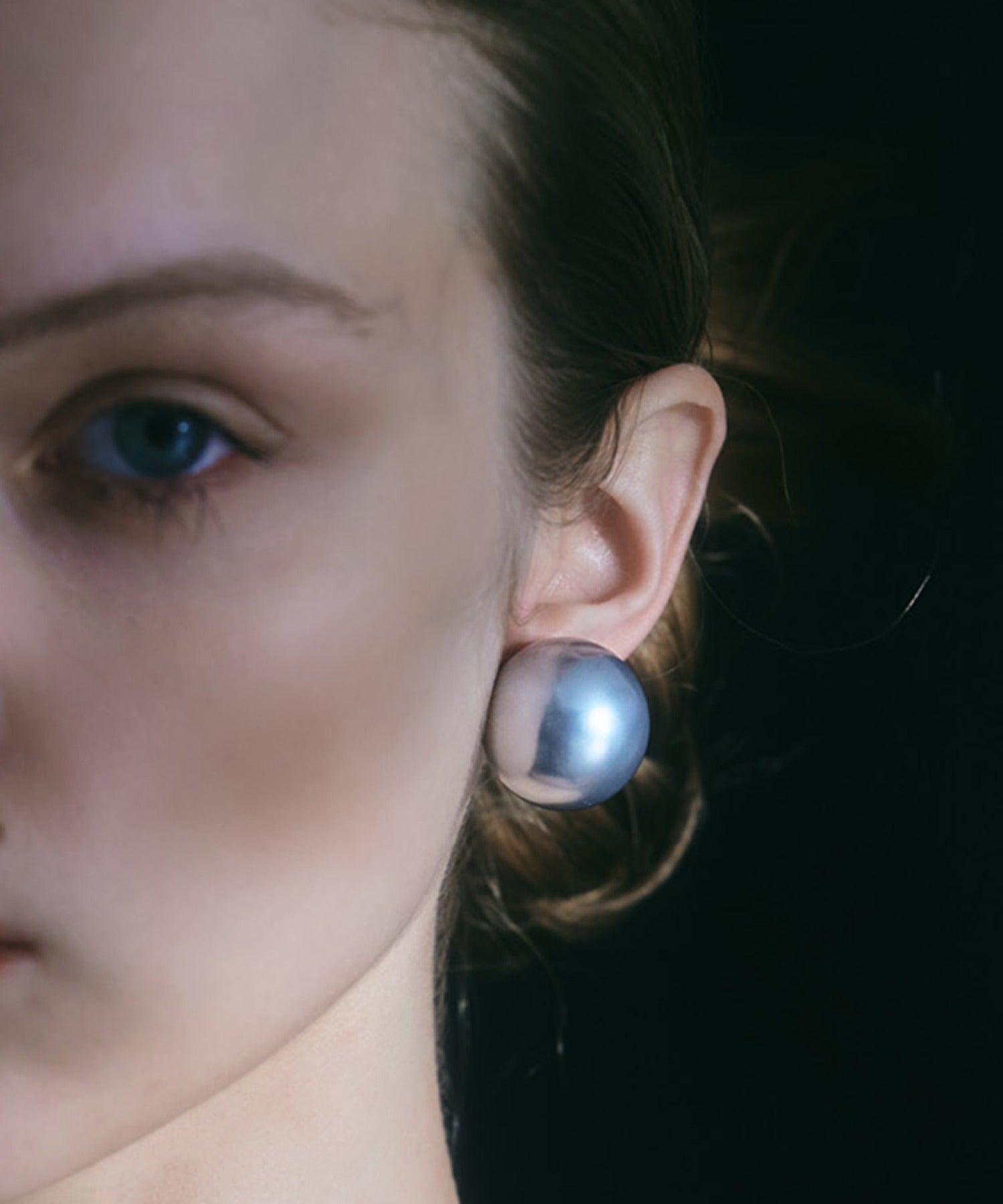 イリスフォーセブン IRIS47 bubble peal earring BO144/BO147 （グレー） グレー