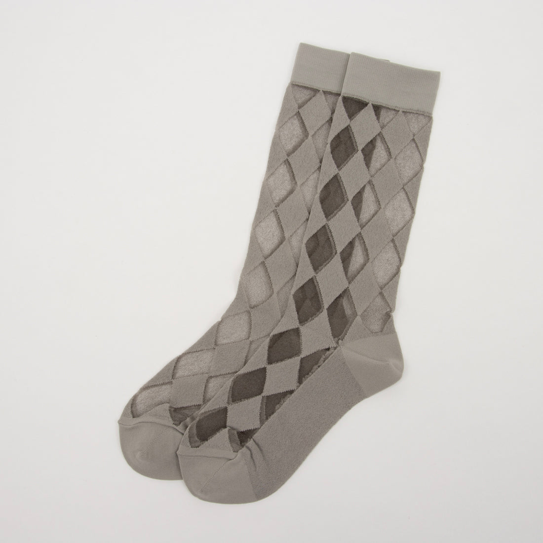 イリスフォーセブン IRIS47 checker socks SO3 （グレー） グレー