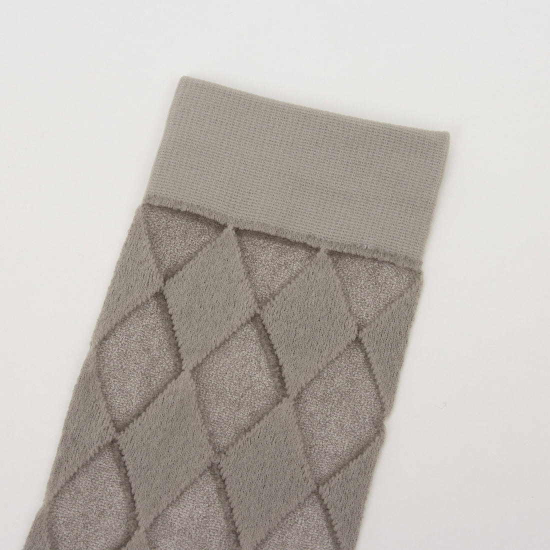 イリスフォーセブン IRIS47 checker socks SO3 （グレー） グレー