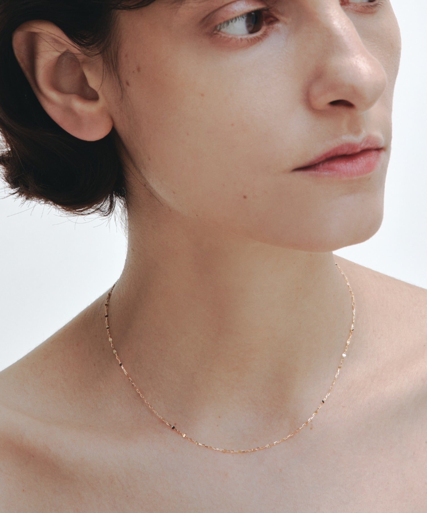 ルボンボン les bon bon  noble necklace BOB419 ネックレス 華奢 10金 ゴールド （ゴールド） ゴールド