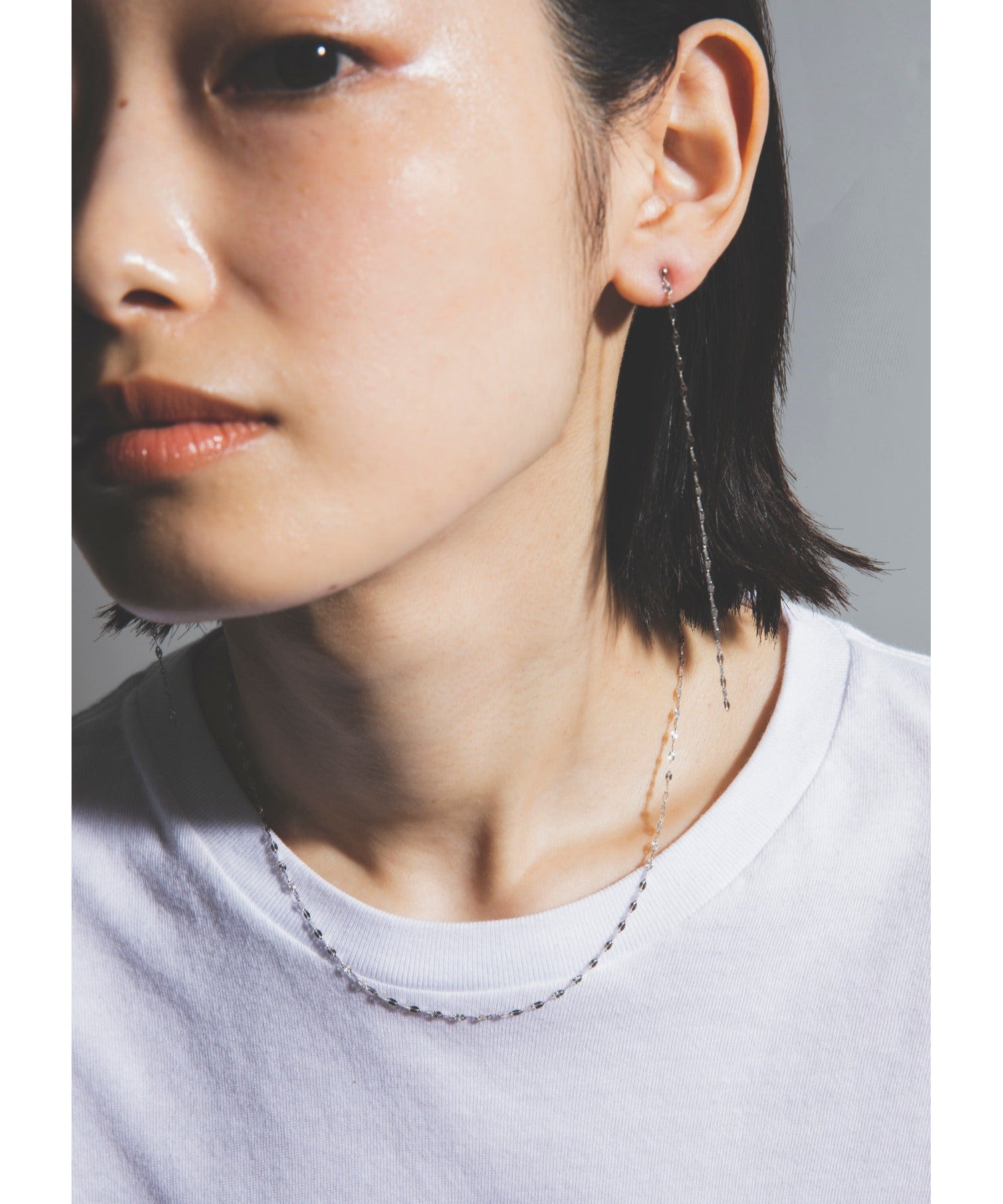 ルボンボン les bon bon 【les bon bon / ルボンボン】sunlight necklace white gold / サンライトネックレス ホワイト ゴールド