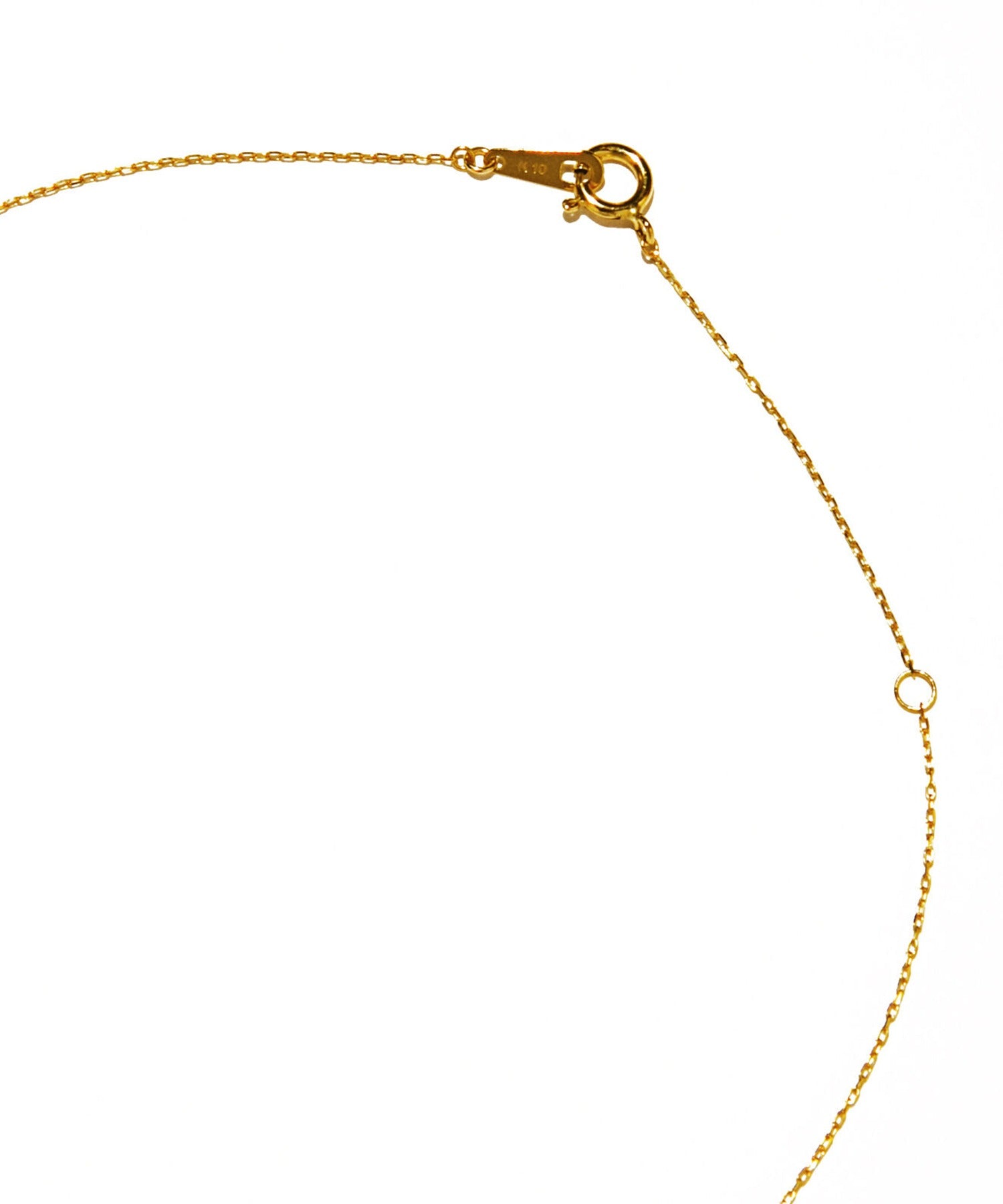 ルボンボン les bon bon 【les bon bon / ルボンボン】pearl chain necklace BB003 K10 10金 淡水パール ゴールド 日本製 40cm