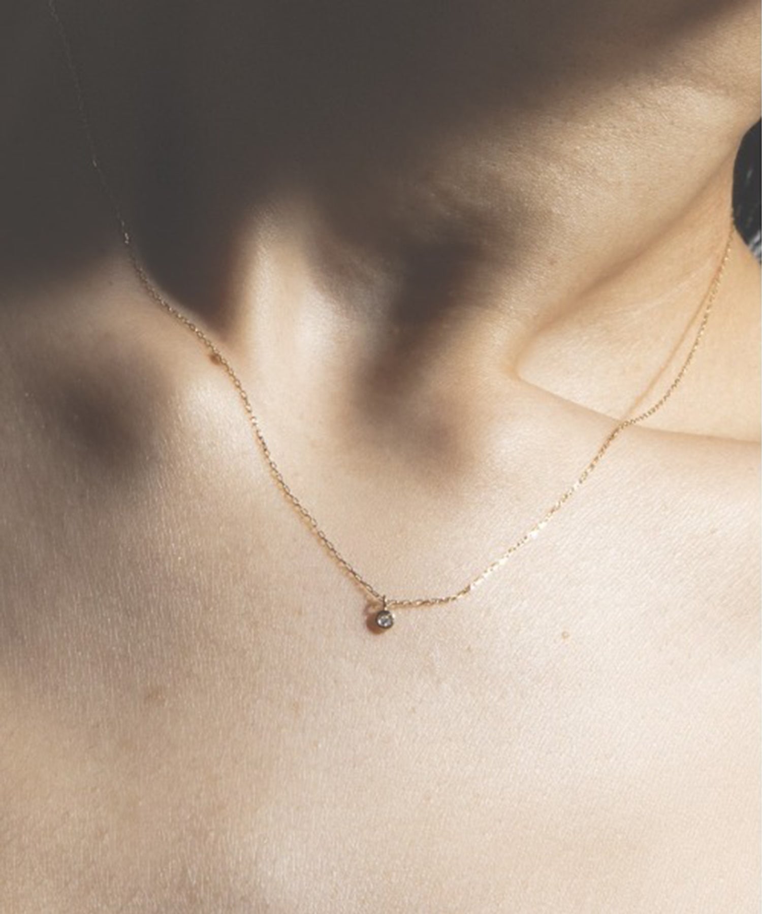 ルボンボン les bon bon diamond chain necklace BB001