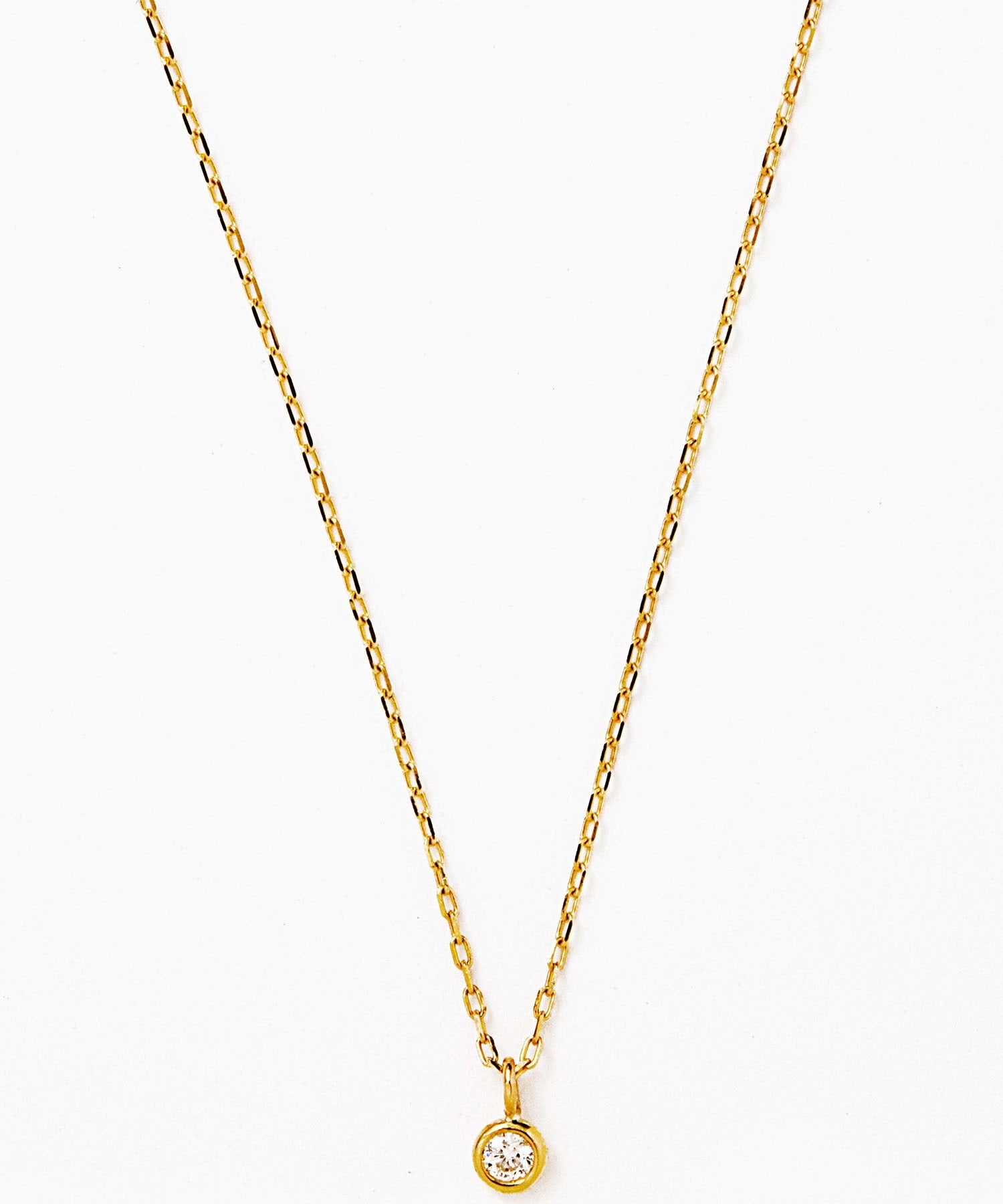 ルボンボン les bon bon diamond chain necklace BB001